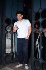 Arbaaz Khan at dinner party in Mumbai on 2nd March 2016